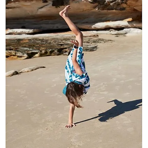 Dock and Bay - Бързосъхнещо детско пончо - Cool Camo