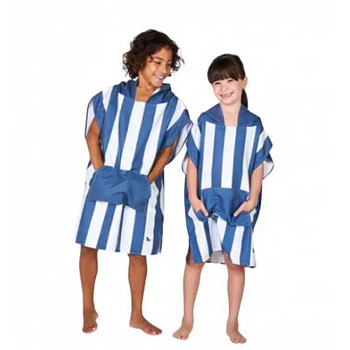 Dock and Bay - Бързосъхнещо детско пончо Bondi Blue