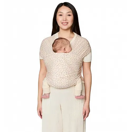 Еластичен слинг Ergobaby Aura new KNIT - Dainty Blooms