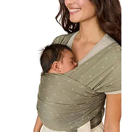 Еластичен слинг Ergobaby Aura - Olive diamonds - knit