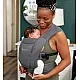 Ергономична раница Ergobaby Embrace - Soft air mesh - Washed Black