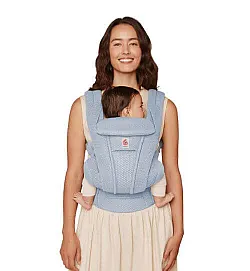 Ергономична раница Ergobaby Omni Deluxe, Serene Blue - Mesh