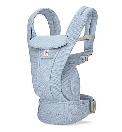 Ергономична раница Ergobaby Omni Deluxe, Serene Blue - Mesh