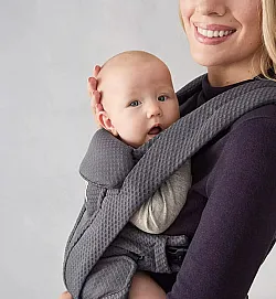 Ергономична раница Ergobaby Omni Deluxe, Graphite Grey - Mesh