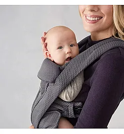 Ергономична раница Ergobaby Omni Deluxe, Graphite Grey - Mesh