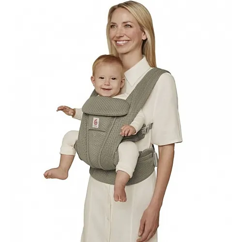Ергономична раница Ergobaby Omni Deluxe, Soft Olive - Mesh