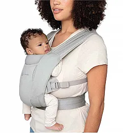 Ергономична раница Ergobaby Embrace - Soft air mesh - Soft grey