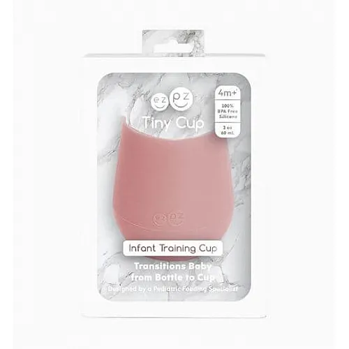 Ezpz Обучителна чаша Tiny Cup Blush 4+ месеца