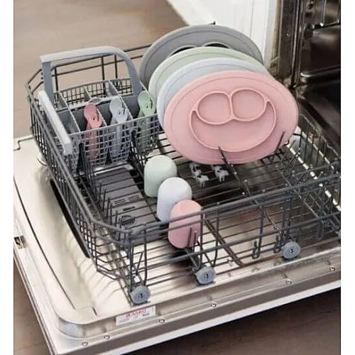 Ezpz - Обучителен сет за хранене 6+ месеца "Първи храни" Pink