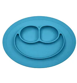 EZPZ Силиконова подложка за хранене 12+ месеца Mini Mat Blue