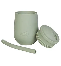 Ezpz Обучителна чаша със сламка 9+ месеца Mini Cup Sage