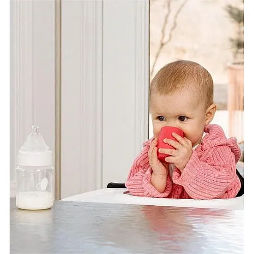 Ezpz - Обучителен сет за хранене 6+ месеца "Първи храни" Pink