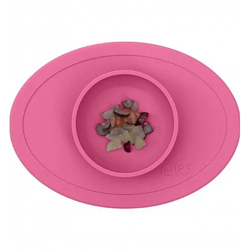 Ezpz - Обучителен сет за хранене 6+ месеца "Първи храни" Pink
