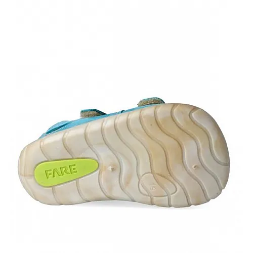 Fare Bare, детски боси сандали, тъмно синьо