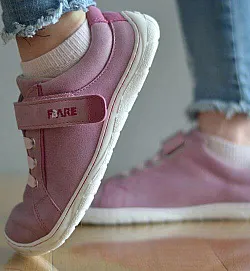 Fare Bare, детски боси обувки, пепел от рози