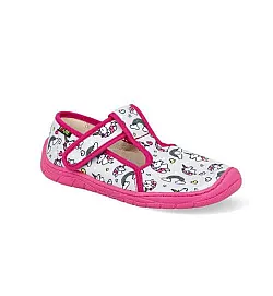 Fare Bare, боси леки обувки, еднорози - сиво