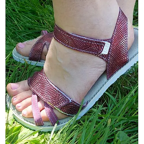 Боси сандали Fare Bare  Montesa Red