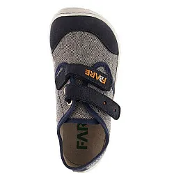 Fare Bare, боси леки обувки, сиво и синьо