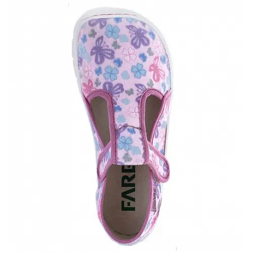 Fare Bare, боси леки обувки, пеперуди