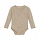 Fixoni боди - мериносова вълна и коприна Light Taupe
