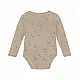 Fixoni боди - мериносова вълна и коприна Light Taupe