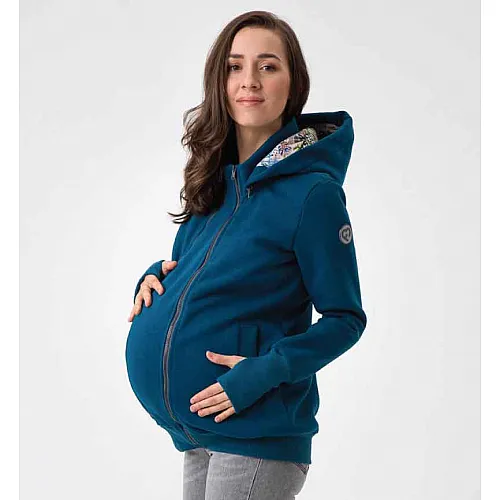 Плътен суитчър 4в1 Fun2BeMum Pola - петролно зелено