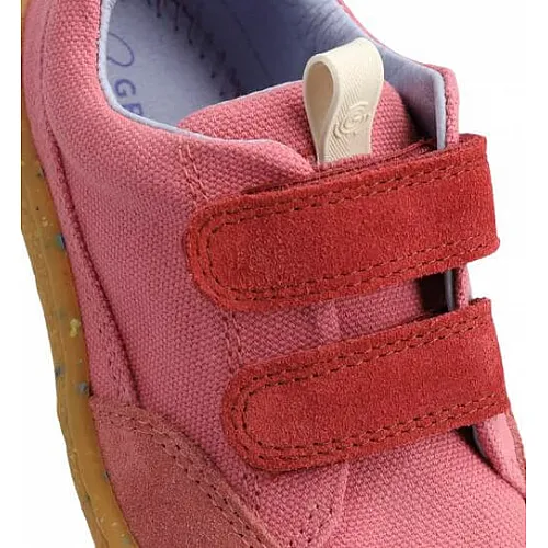 Детски боси обувки Groundies Amsterdam Kids - розово