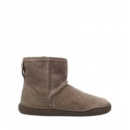 Детски боси боти Groundies Mini Cozy Taupe