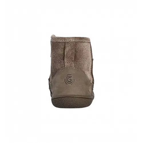 Детски боси боти Groundies Mini Cozy Taupe