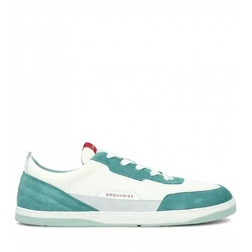  Боси обувки Groundies Zurich aqua-cherry red