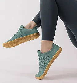  Боси обувки Groundies Active Knit - тюркоаз