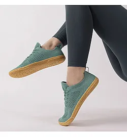  Боси обувки Groundies Active Knit - тюркоаз