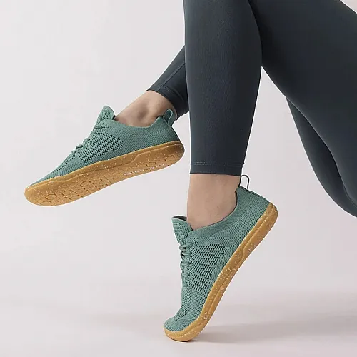  Боси обувки Groundies Active Knit - тюркоаз