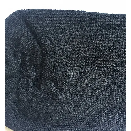 Вълнени чорапи унисекс - 100% вълна - черно