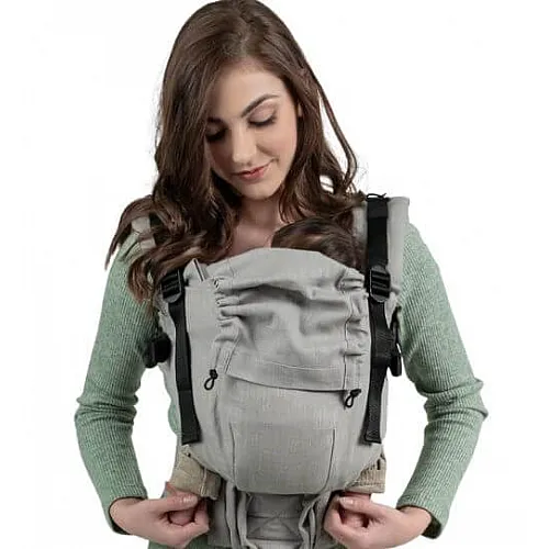 Ергономична раница Isara The One - Misty Linen, лен 