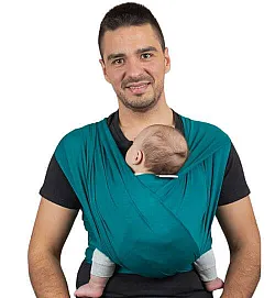 Еластичен слинг Isara - Teal Green