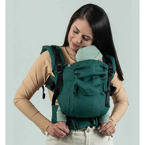 Ергономична раница Isara The One - Evergreen , лен 