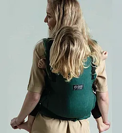 Ергономична раница Isara The One - Evergreen , лен 