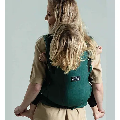 Ергономична раница Isara The One - Evergreen , лен 