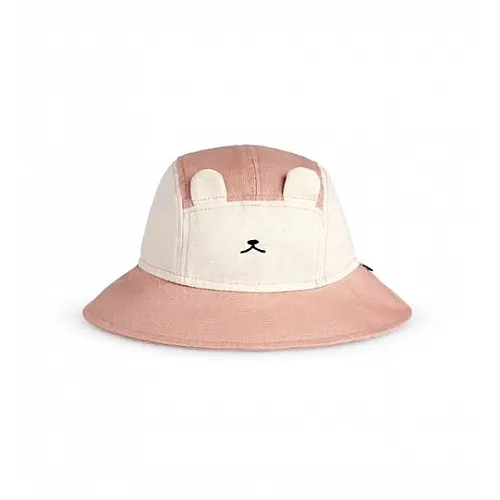 KiETLA: Кемпер шапка със защита UPF50+ - Pink Bear