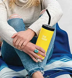 Klean Kanteen TKwide капачка със сламка, стандартна