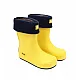 Koel Wellie Bare - всесезонни гумени ботуши с премахващ се чорап - жълти