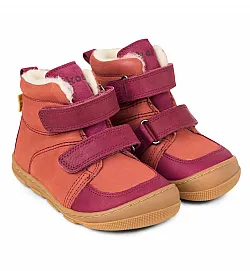 Детски боси боти Koel4kids Kasi Wool Blossom с вълна