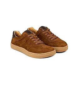 Боси обувки Koel Helena Suede  - Cognac от естествен велур
