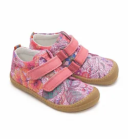 Детски боси обувки Koel Danny Fantasy - fuchsia flowers