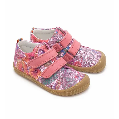 Детски боси обувки Koel Danny Fantasy - fuchsia flowers