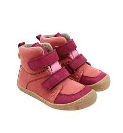 Детски боси боти Koel4kids Karo Tex Felt Bloossom, с вълна