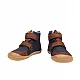 Детски боси боти Koel4kids Karo Tex Felt Navy-Brown, с вълна