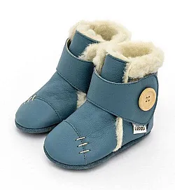 Liliputi Soft Paws, Snow Clouds – меки бебешки ботушки с вълна