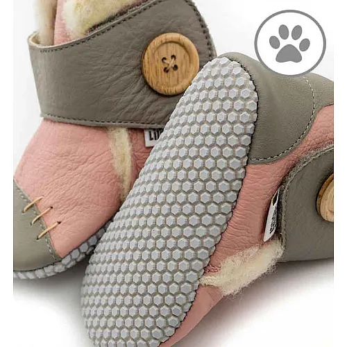 Liliputi Soft Paws - меки ботуши, pearl